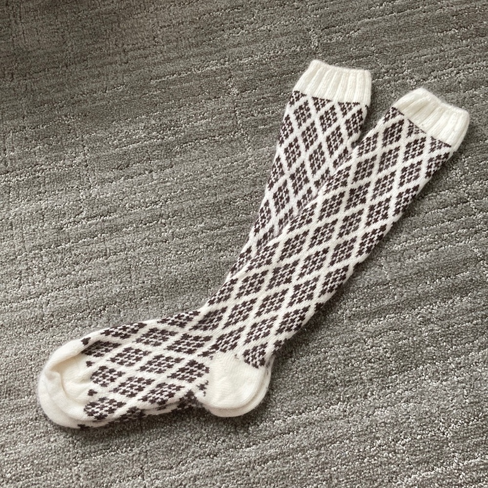 Knee High Pattern Socks